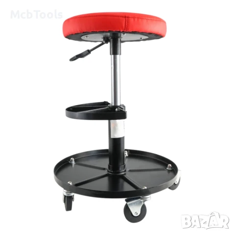 Автомонтьорски стол с поставка за инструменти Stahlmayer, снимка 3 - Други инструменти - 51107978