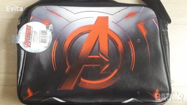 Marvel Avengers Отмъстителите Чанта тип messenger, нова, снимка 2 - Раници - 35186530