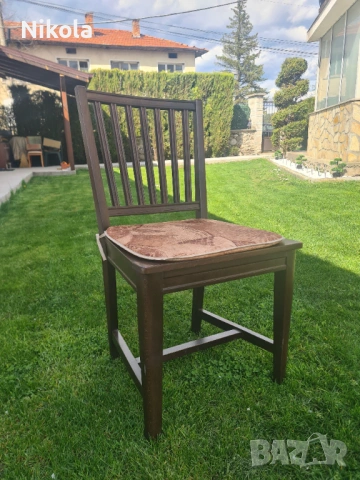 Столове трапезни 6бр. масивни бук ръчна изработка