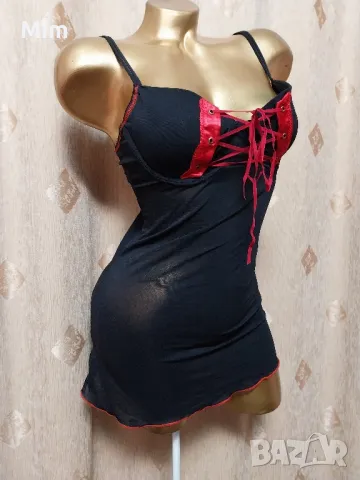 Besired L Черен еластичен корсет/ топ/, снимка 3 - Корсети, бюстиета, топове - 48217788