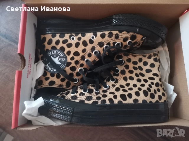 кецове Konverse естествена кожа, снимка 9 - Кецове - 51962341