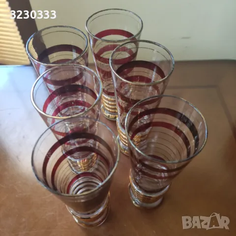 Кристални чаши за безалкохолно цветни, снимка 8 - Чаши - 49147608