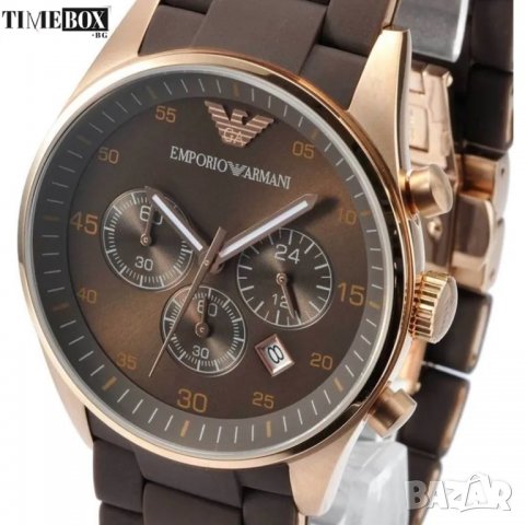 Emporio Armani AR5891 Sportivo Chronograph. Нов дамски часовник, снимка 4 - Дамски - 38790358