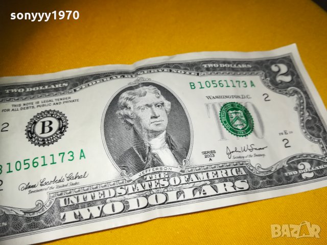 2 ДОЛАРА-ЗА КОЛЕКЦИЯ 1011201756, снимка 7 - Колекции - 30742535
