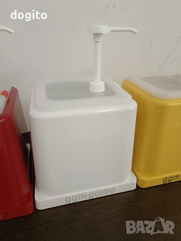 *ЧИСТО НОВИ* Диспенсър за кетчуп, майонеза, горчица, снимка 4 - Обзавеждане на кухня - 53037336