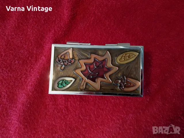 Красива стъклена кутия за бижута., снимка 2 - Колекции - 48989018