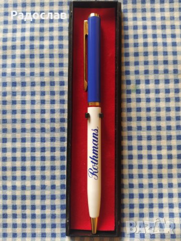 стара химикалка Rothmans , снимка 2 - Ученически пособия, канцеларски материали - 37127361