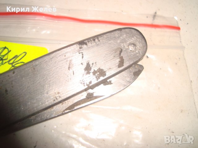 MIKOV CZECHOSLOVAKIA STAINLESS МИКОВ МАРКОВО РЯДКО СТАРО ДЖОБНО НОЖЧЕ за КОЛЕКЦИЯ МАРКИРАНО 9705, снимка 9 - Колекции - 31944750