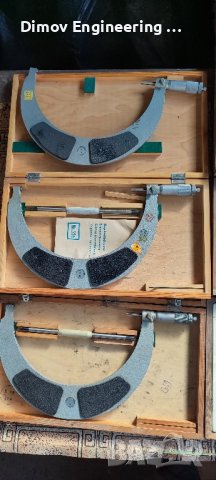 Микрометри 200-225мм, снимка 2 - Други инструменти - 42648013