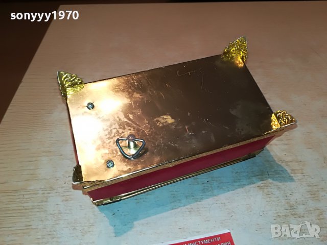 ЗЛАТНА МУЗИКАЛНА КУТИЯ ОТ АНГЛИЯ 2105222012, снимка 11 - Антикварни и старинни предмети - 36834486