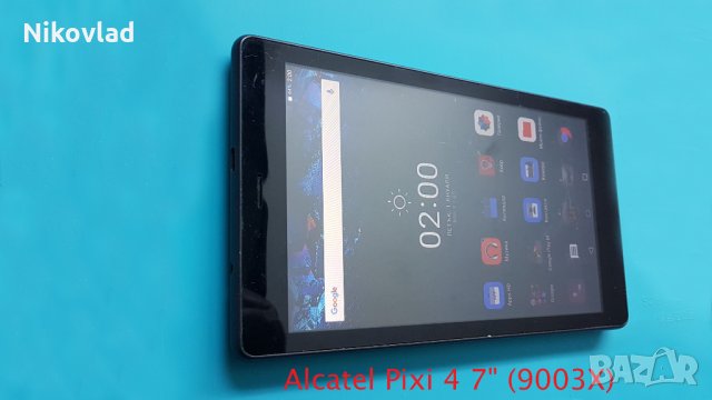 Дисплей с тъч и рамка Alcatel Pixi 4 7" (9003X), снимка 3 - Таблети - 34069363