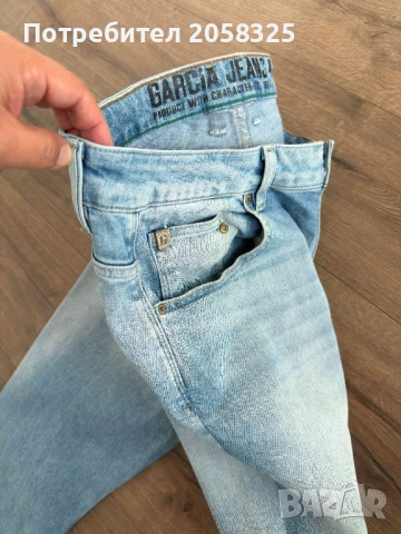 Оригинални мъжки дънки Garcia - W33, снимка 8 - Дънки - 53976386