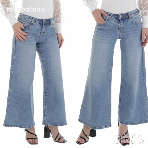 Дамски дънки тип „bootcut“ , снимка 3 - Дънки - 52003216