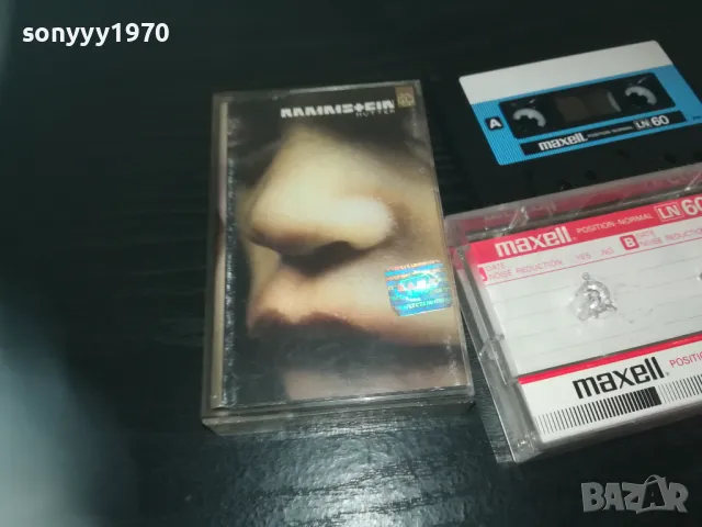 RAMMSTEIN MUTTER COPY TO MAXELL TAPE 0611241600, снимка 3 - Аудио касети - 47865766