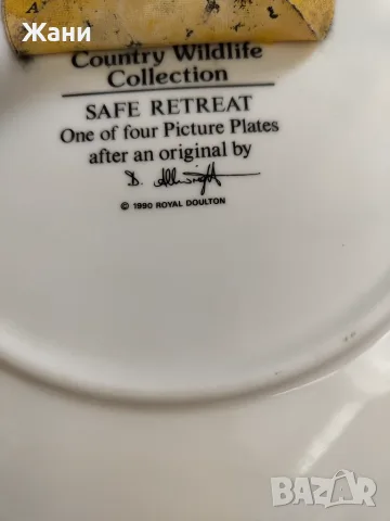 Колекционерски чинии Royal Doulton, снимка 7 - Колекции - 56002352