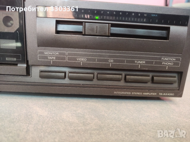 Усилвател Sony TA-AX 4060, снимка 4 - Ресийвъри, усилватели, смесителни пултове - 54326753