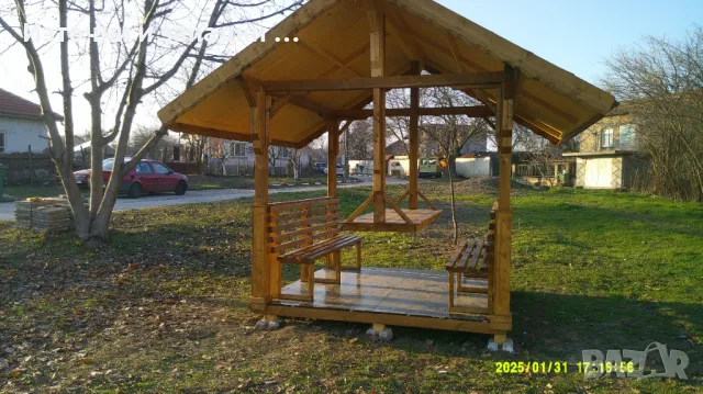 БЕСЕДКИ,Перголи,Градински къщички., снимка 3 - Градински мебели, декорация  - 49110044