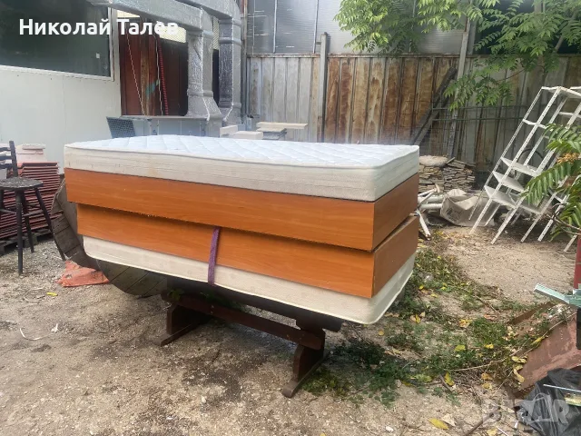 Два броя единични легла, снимка 2 - Спални и легла - 56350804