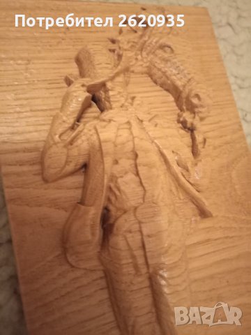 Дърворезба.  Ездач  , снимка 4 - Пана - 39060097