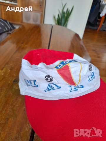Стара шапка ДФС Марек, снимка 3 - Други ценни предмети - 44534371