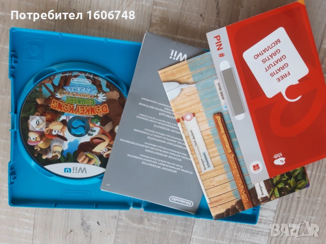 Игра за Nintendo Wii-U Donkey Kong Country, снимка 2 - Nintendo конзоли - 53994229