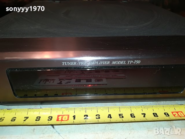 AKAI TP-750 TUNER/PREAMPLIFIER-ВНОС GERMANY 3110221008, снимка 4 - Ресийвъри, усилватели, смесителни пултове - 38507368