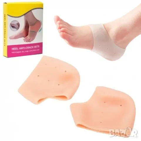 Силиконови пети за ходило - тип чорапче, снимка 2 - Други - 48738727