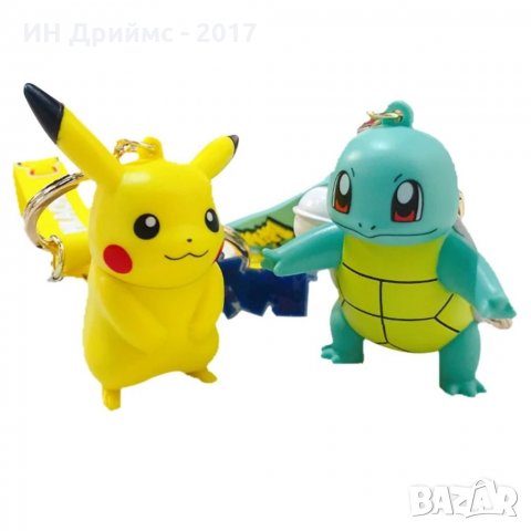 Original Покемон Детски ключодържатели Pikachu Squirtle Psyduck BULBASAUR , снимка 9 - Други - 34165256