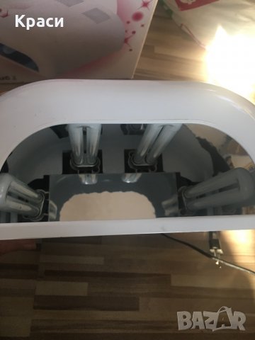 Професионална UV гел лампа /машинка за нокти като нова, снимка 10 - Друга електроника - 31161845