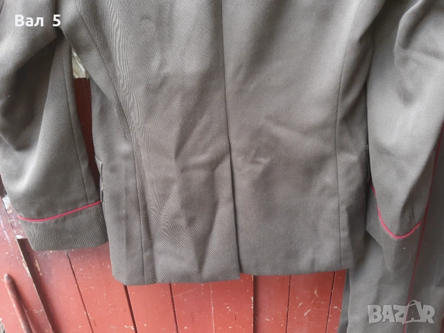 Военна соц униформа старшина БНА , НРБ. КАТО НОВА, снимка 7 - Антикварни и старинни предмети - 54081342