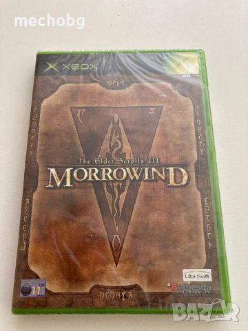 The Elder Scrolls III: Morrowind за Xbox classic/Xbox original - Нова запечатана, снимка 1 - Игри за Xbox - 37689162