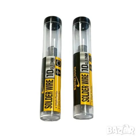 Комплект 2 флакона тинол Ø1 mm Sn60/Pb40