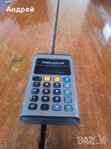 Стар калкулатор Casio Pocket-8S, снимка 1 - Други ценни предмети - 42908907