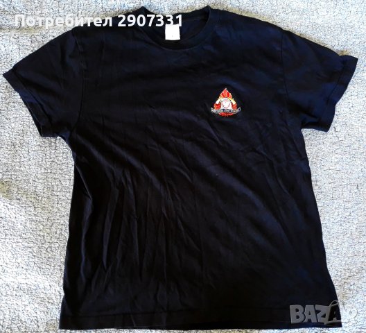 Тениска с Държавна пожарна Полша, снимка 1 - Тениски - 42206031