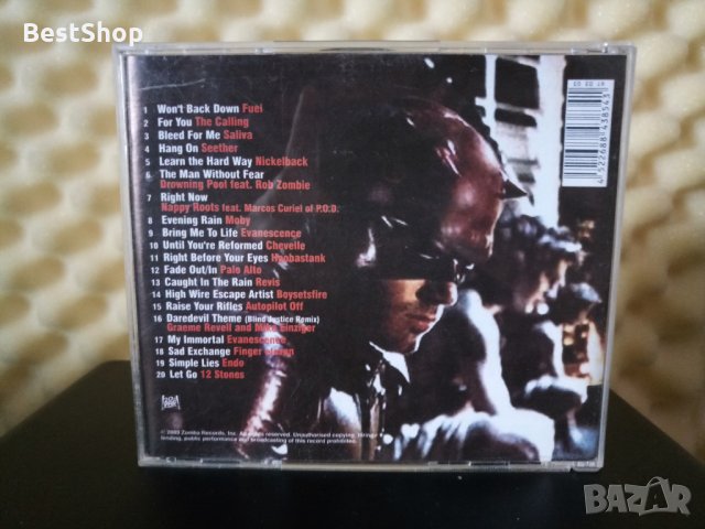 Daredevil - Original Motion Picture Score, снимка 2 - CD дискове - 30423623