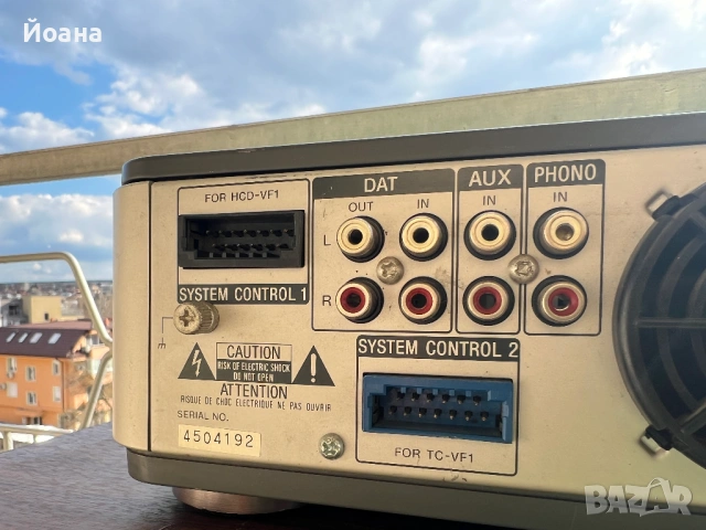 SONY TA VF1, снимка 8 - Ресийвъри, усилватели, смесителни пултове - 54153852