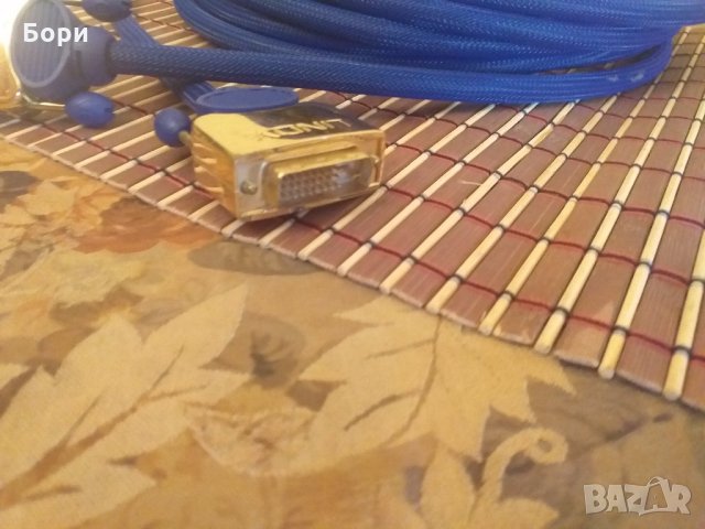 Lindy 9m Premium Gold DVI-D Dual Link, снимка 3 - Плейъри, домашно кино, прожектори - 29246239