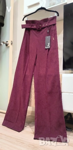 Дрехи Junona Юнона бежов кроп топ бюстие палто лачено яке кожен панталон , снимка 14 - Корсети, бюстиета, топове - 52467701