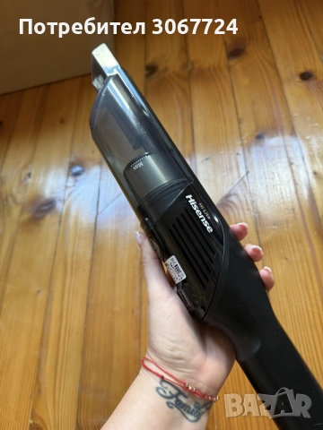 ръчна вертикална прахосмукачка Hisense HVC9401BK, снимка 8 - Прахосмукачки - 56255009