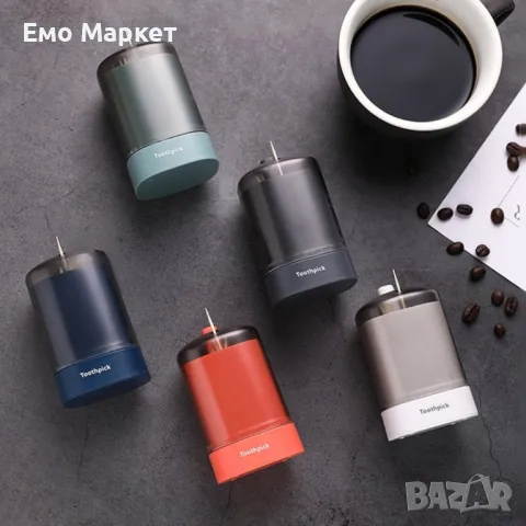 Уред за съхранение и изваждане на клечки за зъби с бутон, снимка 5 - Други стоки за дома - 49125997