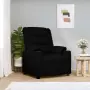 vidaXL Електрически масажен стол, черен, изкуствена кожа, снимка 2