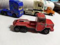Majorette Magirus Truck Red 1/100 France Vintage Toy Car Diecast M306, снимка 3
