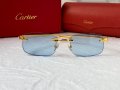 Cartier висок клас прозрачни слънчеви очила Мъжки Дамски слънчеви, снимка 5