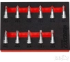 BOXO TOOLS 11 части 1/4 качествени вложки-битове комплект foam, снимка 1