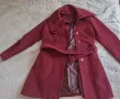 Малиново-бурдо палто Андрюс - 52 размер, снимка 1
