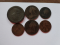 Лот стари монети Великобритания и други.