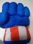 Меки,обемни ръкавици на Капитан Америка, снимка 2