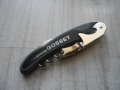 ОРИГИНАЛЕН ФРЕНСКИ сомелиер нож GOSSET CHAMPAGNE SOMMELIER ! ЧИСТО НОВ !!! ножка ножче !!!, снимка 5