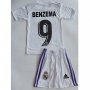 ДЕТСКИ ФУТБОЛЕН ЕКИП – ADIDAS REAL MADRID BENZEMA 9; размери: 164 и 176 см., снимка 2