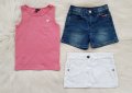 Къси дънки потник и дънкова пола 5-6 години, снимка 9